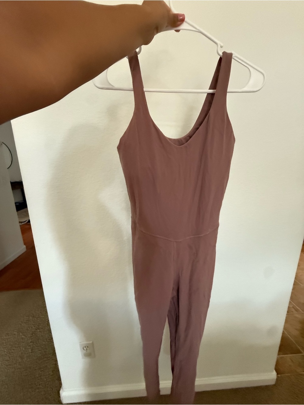 lululemon athletica Dusty Rose Sleeveless Jumpsuit